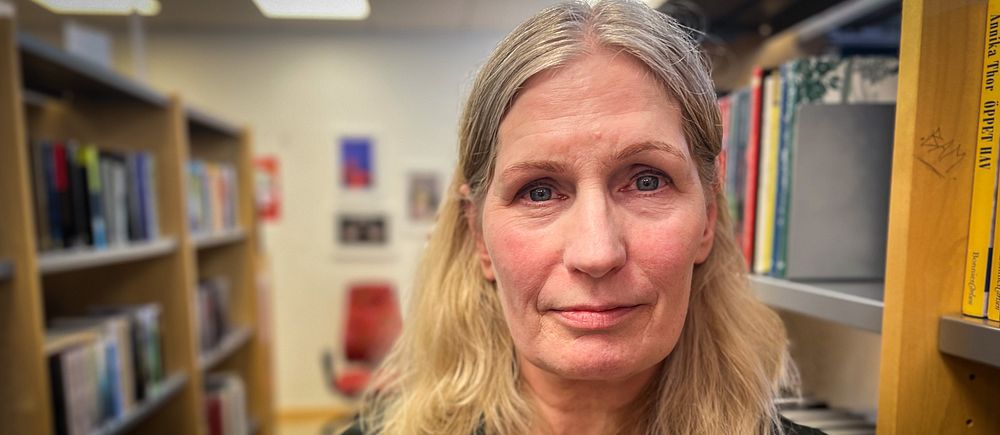 Kerstin Johansson, skolbibliotekarie