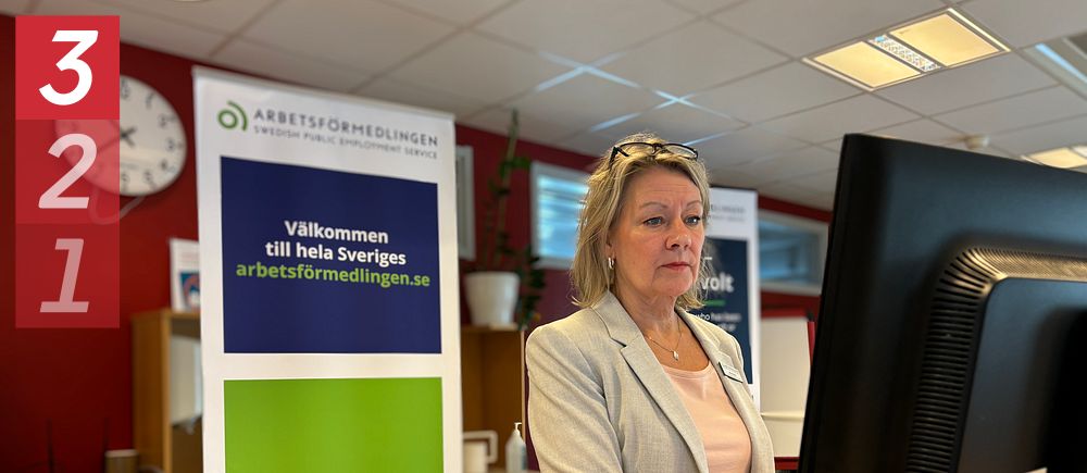 Foto av Mona Burlin, arbetsförmedlare i Skellefteå.