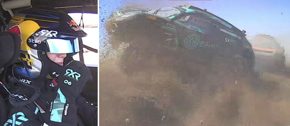 Mikaela Åhlin-Kottulinsky och Johan Kristoffersson vann Extreme E.