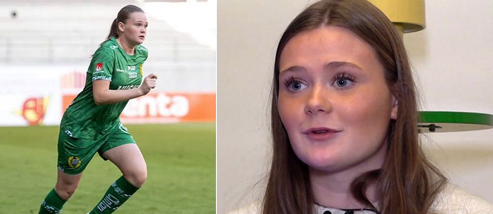 Elin Junetoft 14 år går från Hammarby till Malmö FF