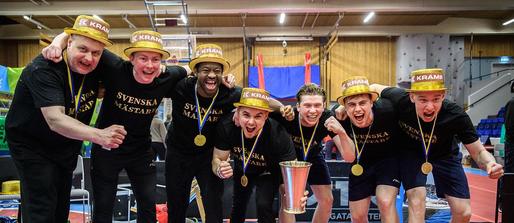 Truls Möregårdh och Eslöv är svenska mästare i lag för andra året i rad