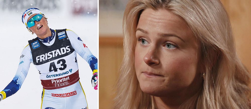 Frida Karlsson berättar i SVT:s serie ”Kallprat” om hälsoproblematik inom längdskidor