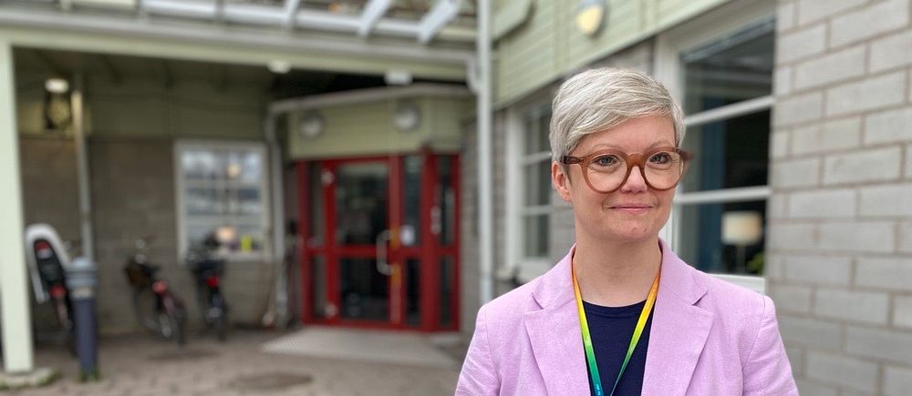 Foto av Erika Berg, beredskapssamordnare Umeå kommun