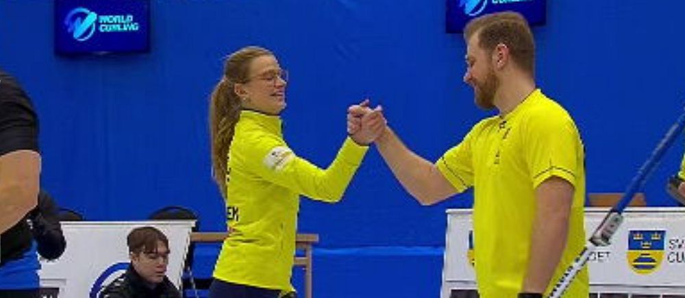 VM-guld för Isabella Wranå och Rasmus Wranå i mixeddubbel.