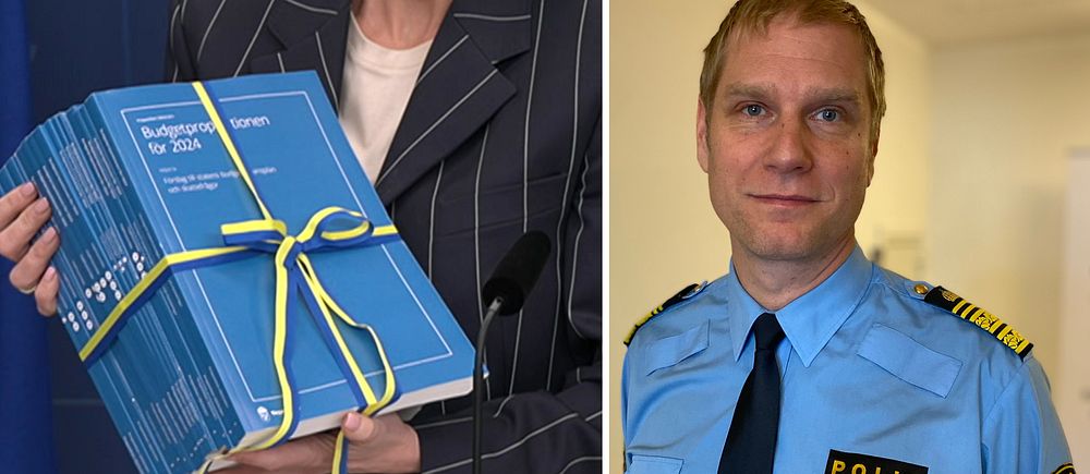 Regeringens budgetproposition. Josef Wiklund polisområdeschef Västernorrland