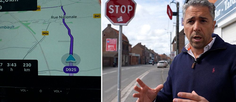 Tipsande GPS-appar har orsakat trafikkaos i franska småbyar. Här berättar en borgmästare hur en fransk by tacklat problemen.