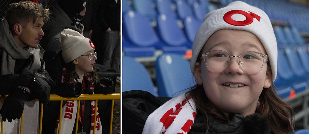 10-åriga Lo Falk är ett stort fan av Degerfors IF.
