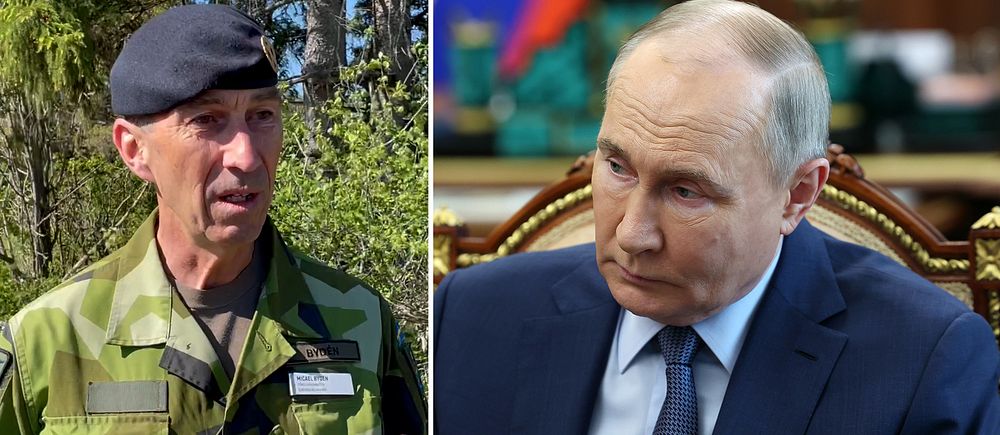 Sveriges överbefälhavare och Putin
