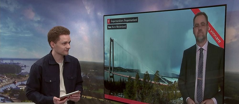 Veckans vinnande väderbild presenteras i sändningen den 20 mars