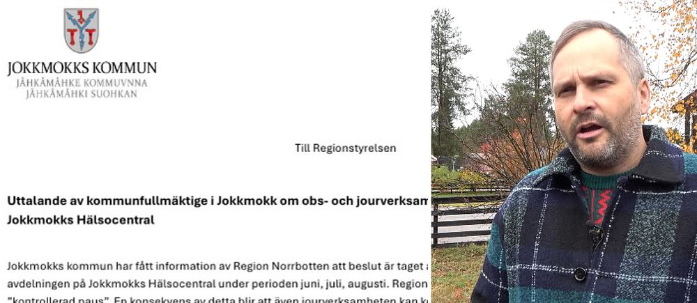 Miljöpartisten Henrik Blind i Jokkmokk
