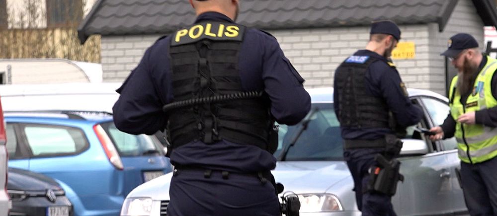 Polisinsats i Eskilstuna
