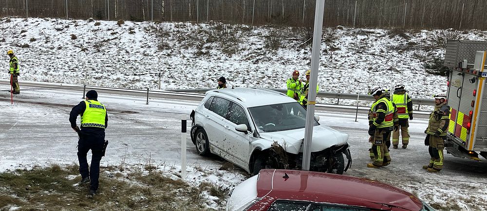 Olyckan inträffade i Fagerås