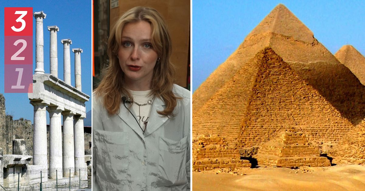 Kulturarv som skadats av överturism | SVT Nyheter