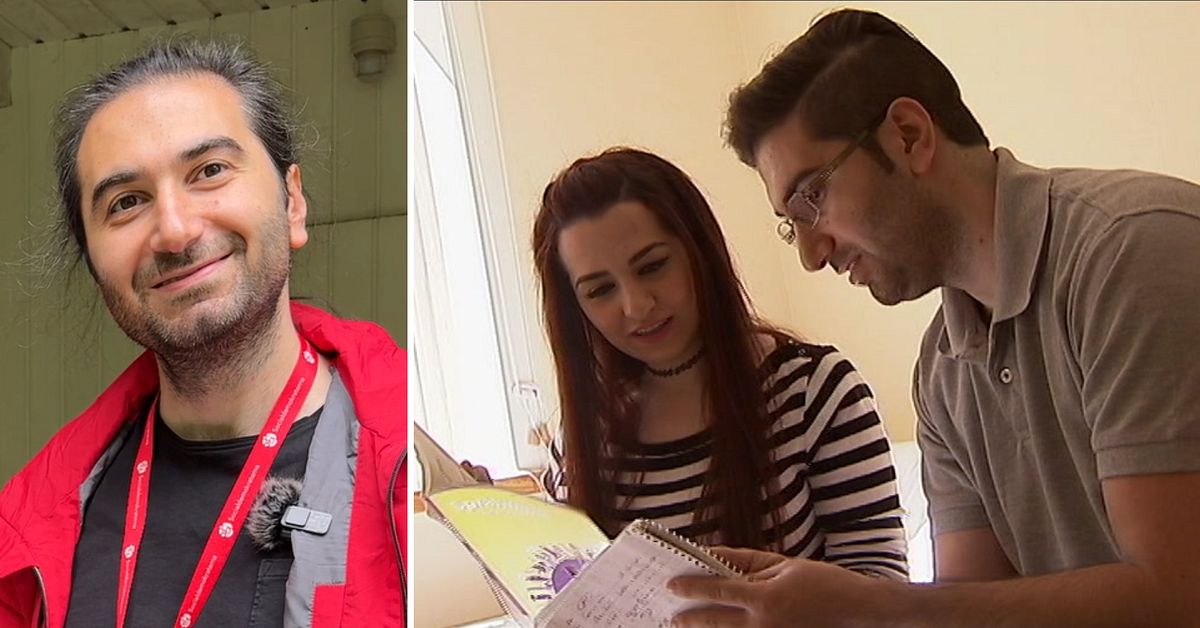 F&ouml;r tio &aring;r sedan &ouml;vade Ibrahim p&aring; svenska glosor &ndash; nu st&auml;ller han upp i valet
