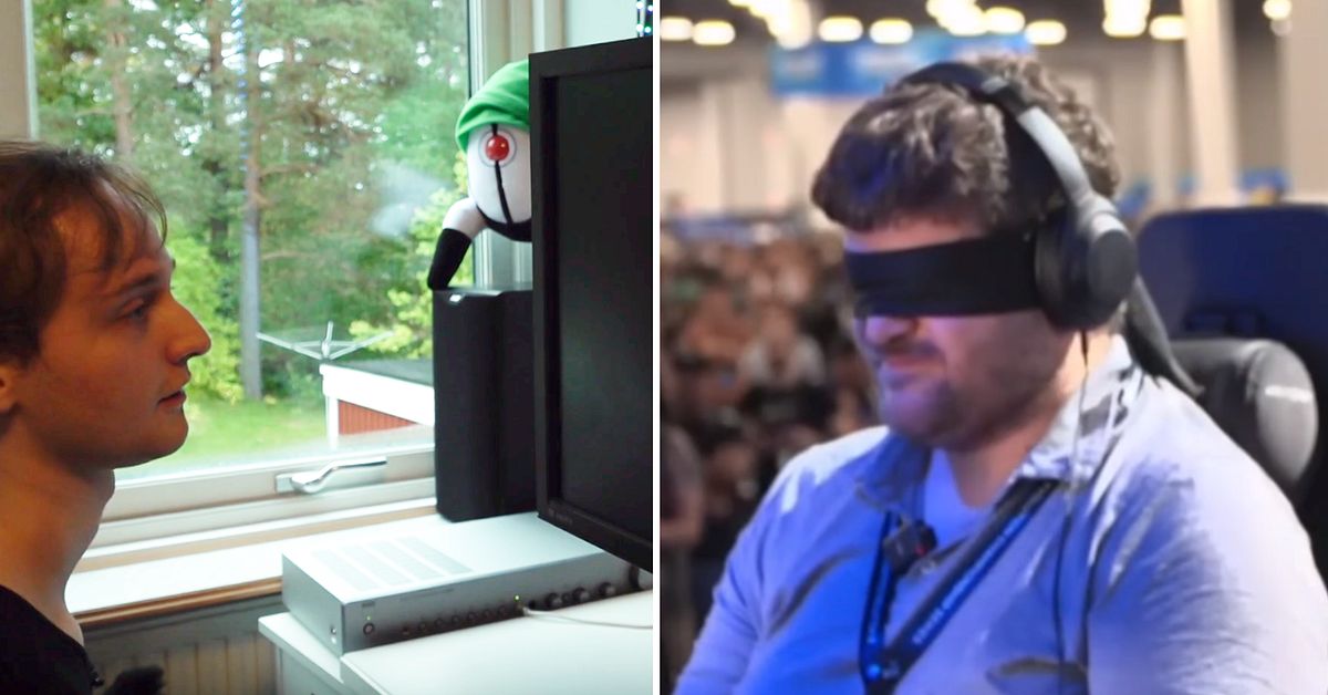 Noah developed his own game for the visually impaired wants to see