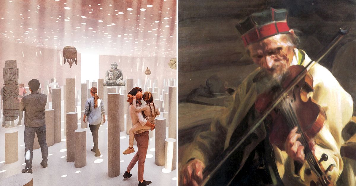 Stulen konst från hela världen samlad i ett museum