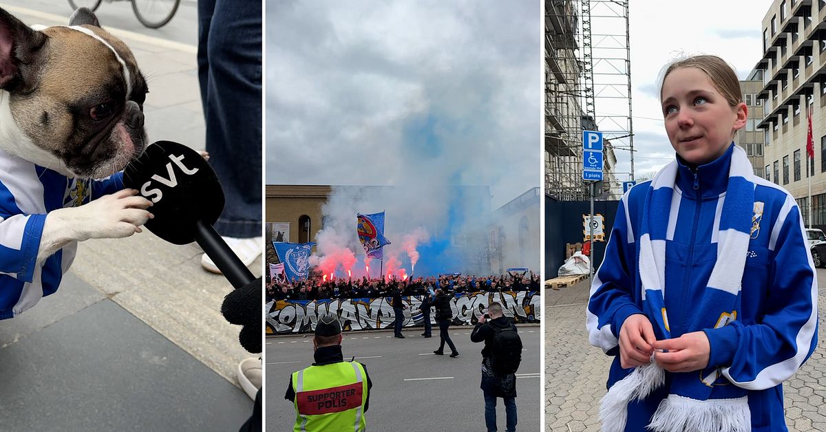 Se festst&auml;mningen i stan inf&ouml;r &aring;rets f&ouml;rsta derby &ndash; n&auml;r IFK G&ouml;teborg tar emot H&auml;cken