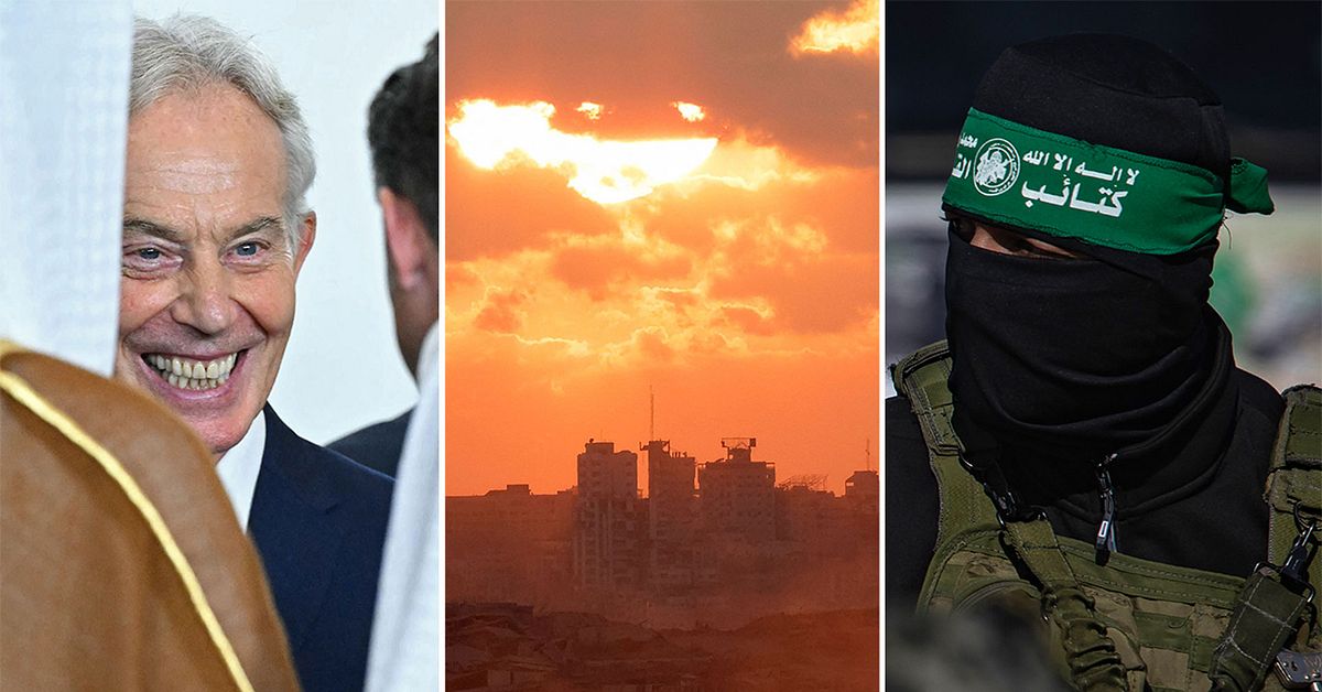 Vem ska styra Gaza? Tony Blair nämns i Trumps plan | SVT Nyheter