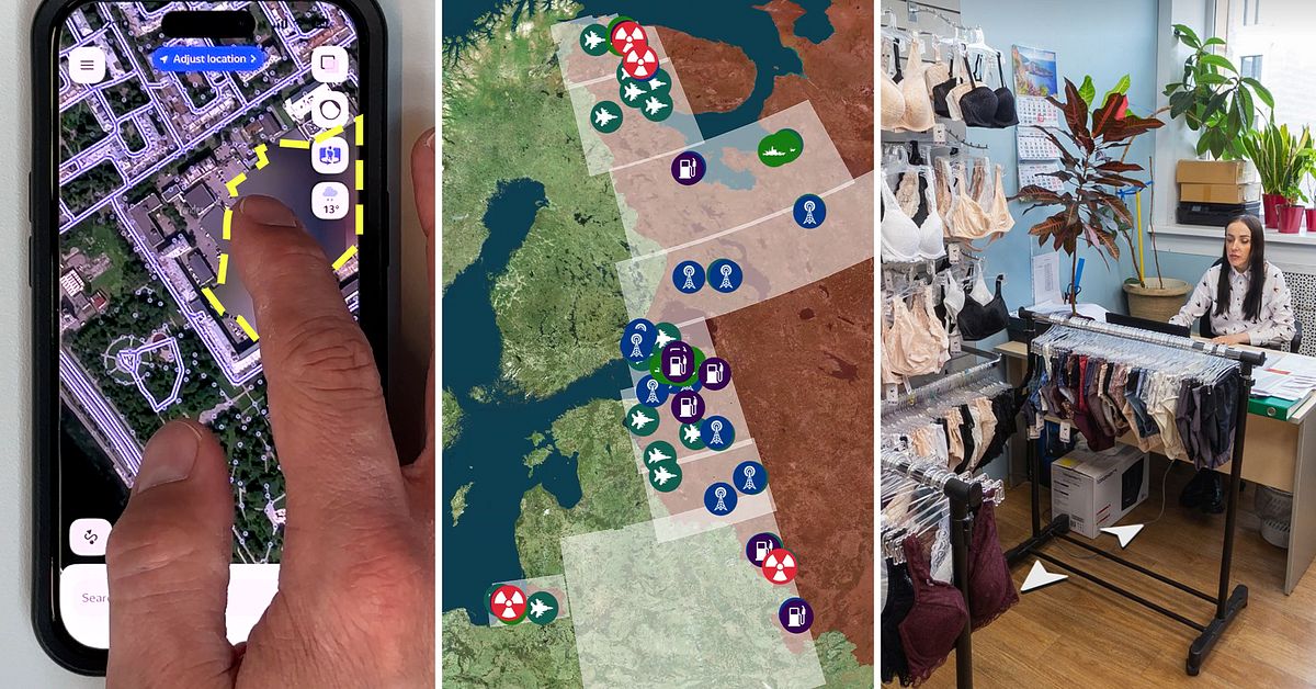 H&auml;r &auml;r platserna Ryssland inte vill att du ska se