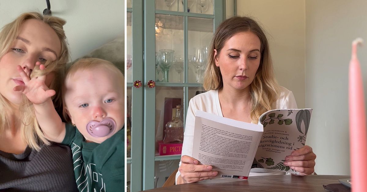 F&auml;rre sm&aring;barnsf&ouml;r&auml;ldrar studerar &ndash; mamman Marion: &rdquo;Sv&aring;rt att f&aring; ihop livet&rdquo;
