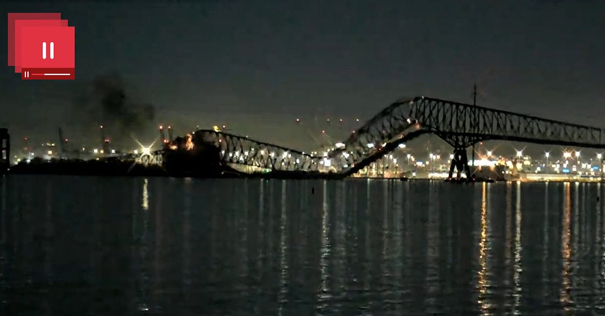 Image par image : Comment le pont s’effondre à Baltimore