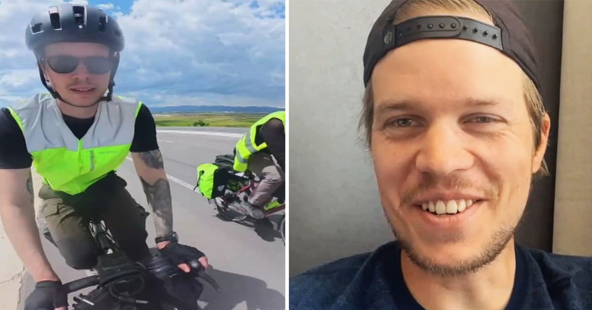 Karlstadsbon Markus, 35, cyklar till Kina: &rdquo;Helt egoistiskt&rdquo;