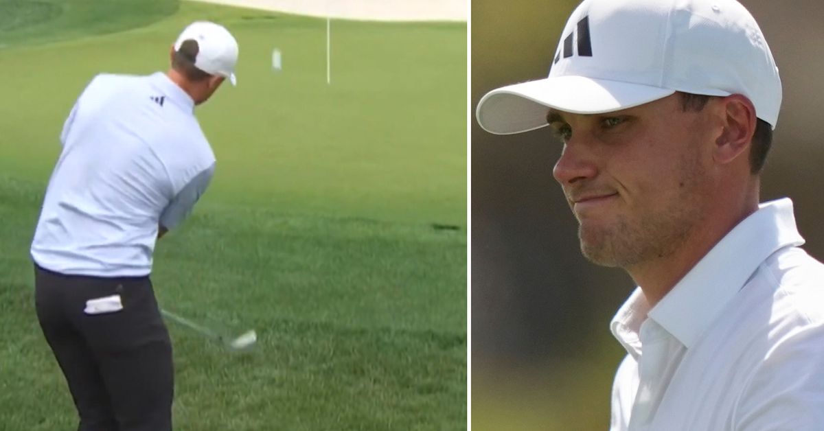 L&auml;cker chipp av &Aring;berg p&aring; PGA-touren: &rdquo;V&auml;ldigt fint&rdquo;