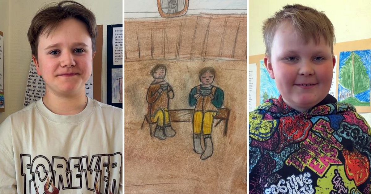 Anton och Augusts släktingar var blötpojkar – ”Tror de tyckte att det var läskigt”
