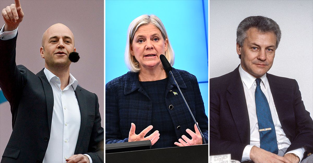 Här är Sveriges mest populära partiledare – hela listan sen 1979 | SVT ...