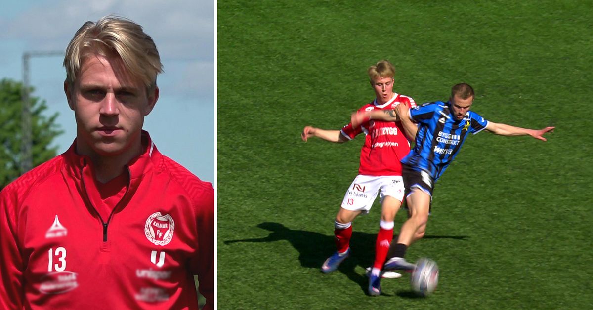 Charlie Rosenqvist började i Kalmar FF som fyraåring – gör nu succé i ...