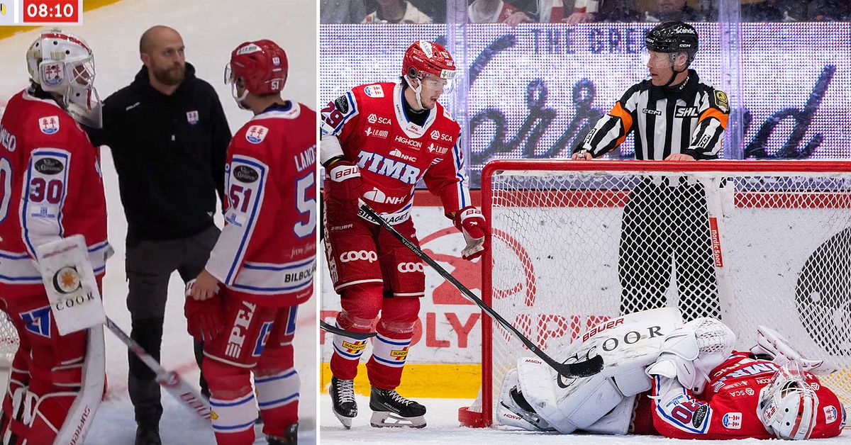 Ishockey Läkaren tvingade målvakten Jacob Johansson av isen ”Det är