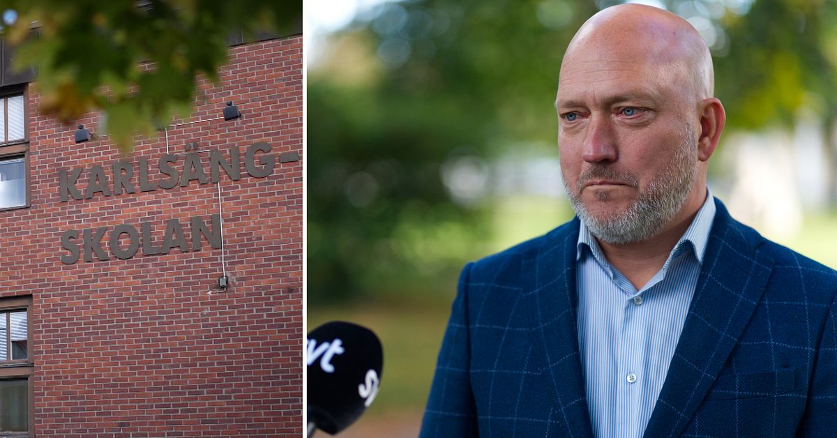 150 elever dök inte upp på Karlsängskolan i Nora efter rykte om våldsdåd