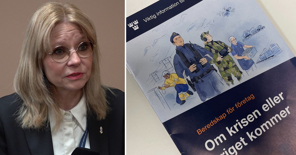 Nu ska f&ouml;retagen f&ouml;rbereda sig p&aring; kris &ndash; massutskick fr&aring;n Myndigheten f&ouml;r civilt f&ouml;rsvar