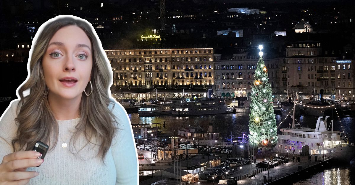 Grand hotels julpynt förstört i lagerbrand