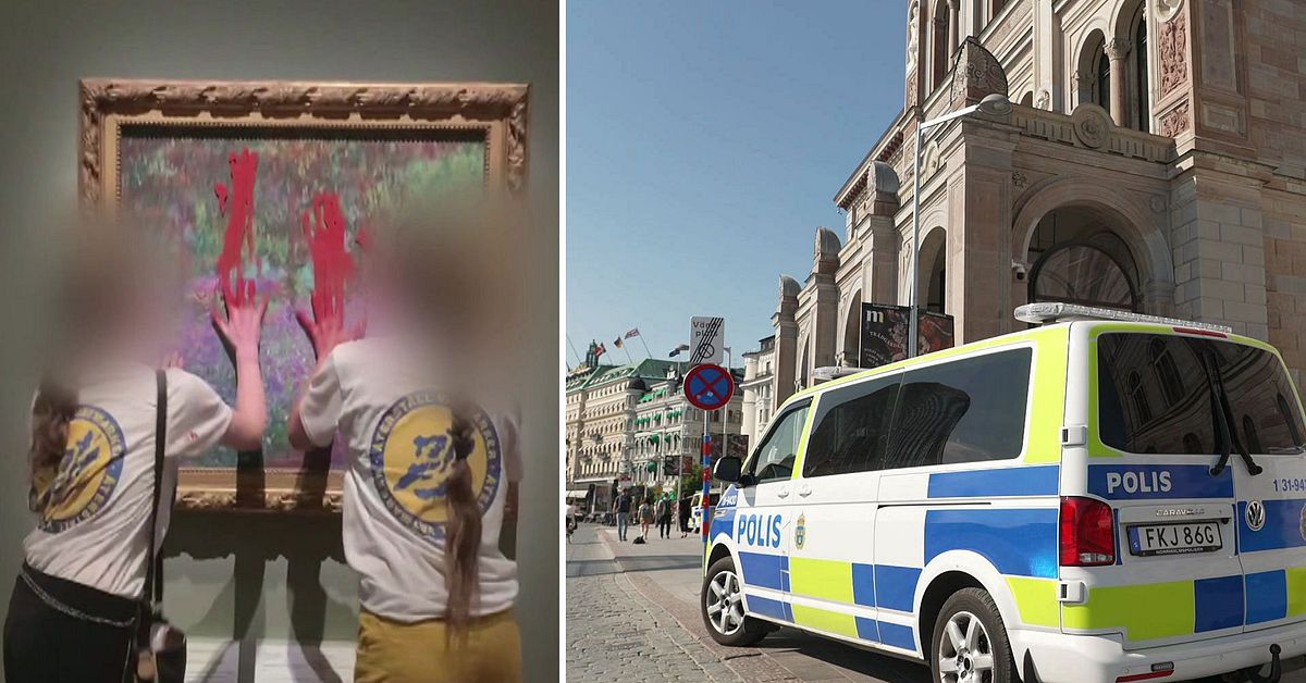 Klimataktivister frikänns  efter aktion på Nationalmuseum