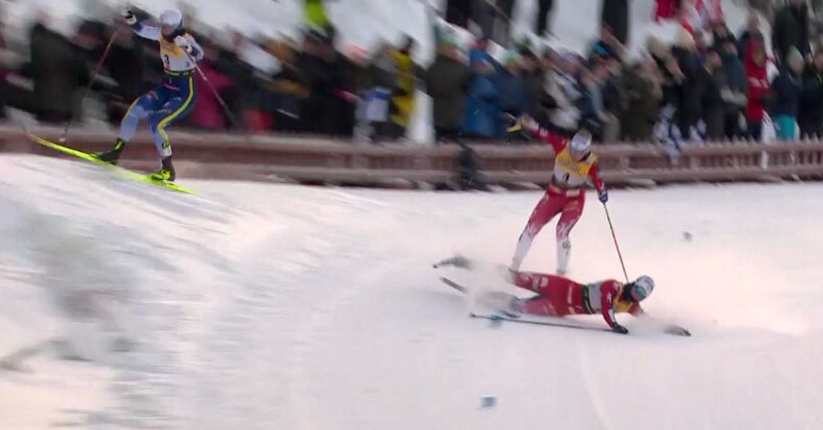 Linn Svahn crashed out of the track - Norwegians fell in the sprint