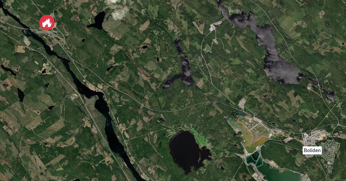 Brand i Renstr&ouml;msgruvan &ndash; personal inrymd