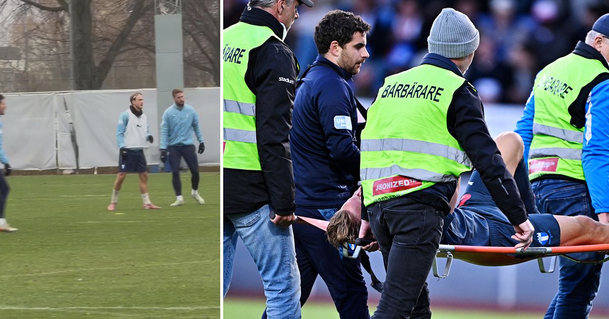 Erik Botheim tillbaka i träning efter långa skadeuppehållet