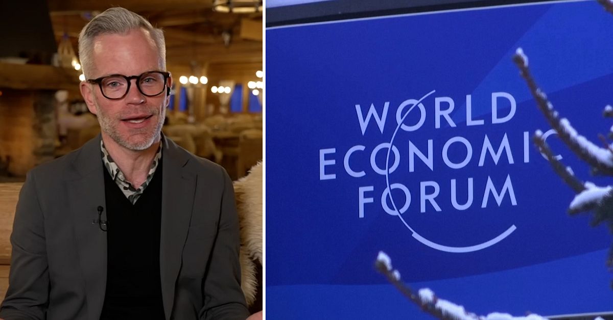 SVT:s Alexander Norén om stämningen i Davos | SVT Nyheter