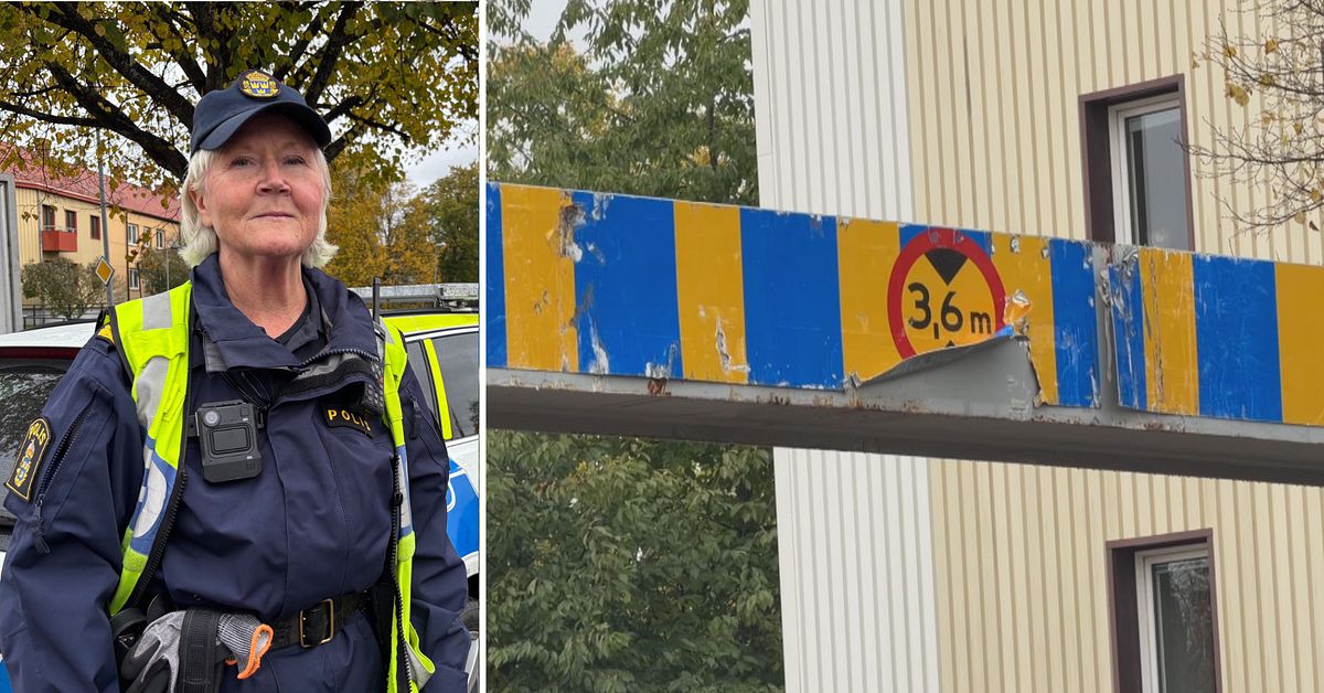 Polisen frustrerad efter &auml;nnu en lastbilsolycka vid j&auml;rnv&auml;gsbron i Eskilstuna