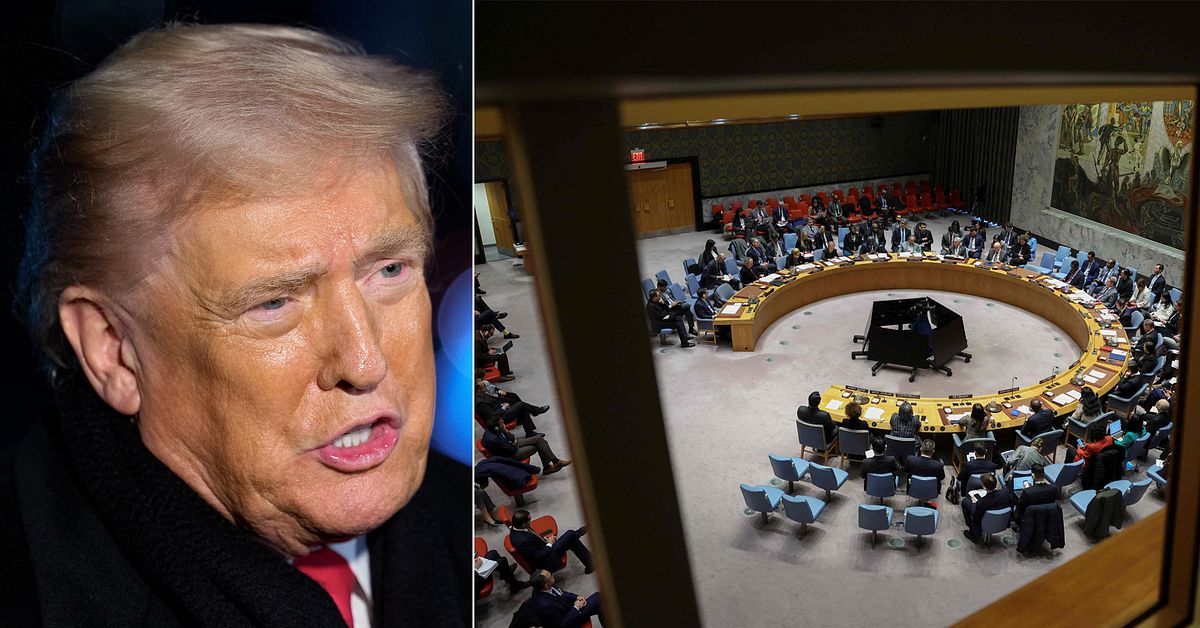 &rdquo;Utmanar FN&rdquo; &ndash; d&auml;rf&ouml;r tvekar v&auml;rlden om Trumps fredsr&aring;d