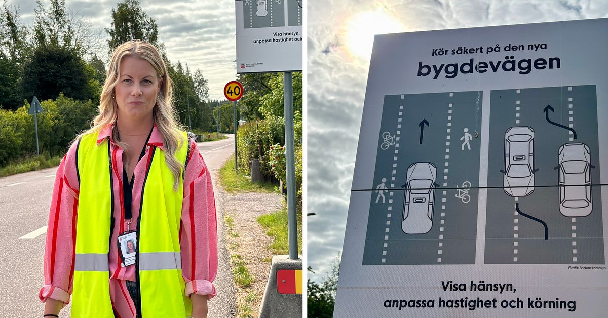 På nya bygdevägen är det cyklisterna som styr: ”Funkar väldigt bra”