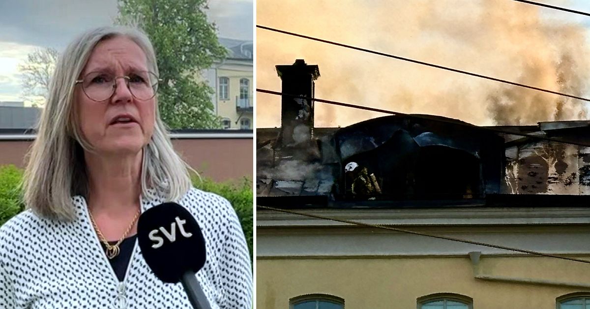 Marie larmade om lägenhetsbranden i Västerås gamla fängelse