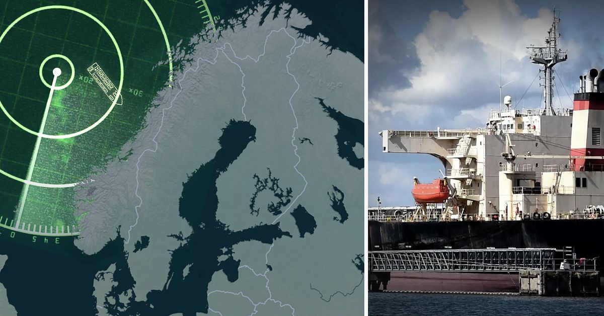Så nära Sveriges kust är den svartlistade ryska skuggflottan