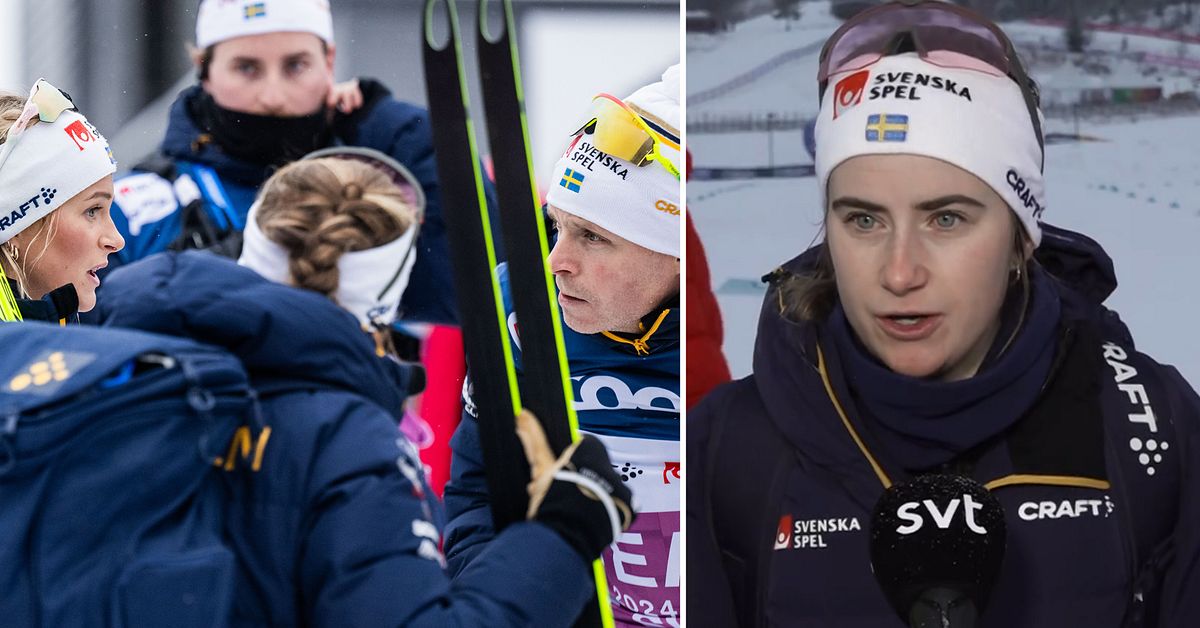 Challenges for Ebba Andersson and Frida Karlsson: 'It doesn't come easy today'