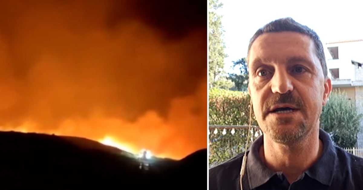 Lacey nella Grecia colpita dal fuoco: “Sembrava un'eclissi solare”