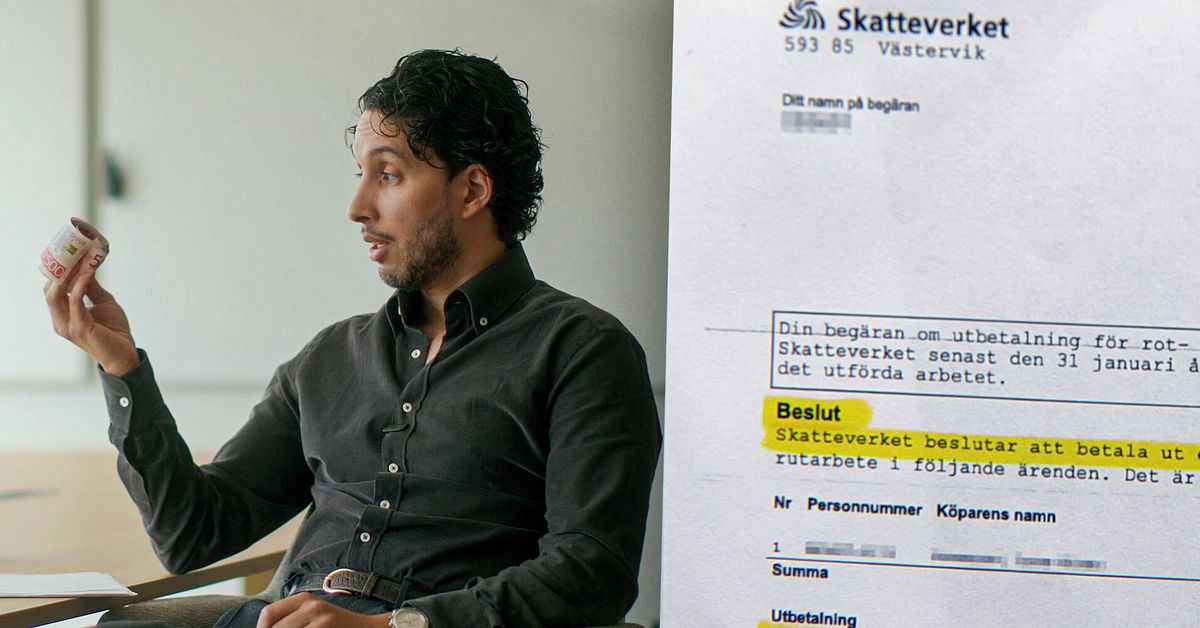 Avsl&ouml;jar ROT-fusket &ndash; h&auml;r f&aring;r reportern pengar utan att arbeta