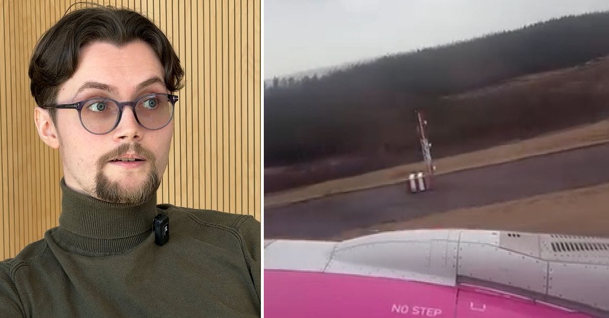 SVT:s reporter ombord under skr&auml;ckflygningen: &rdquo;Jag var livr&auml;dd&rdquo;