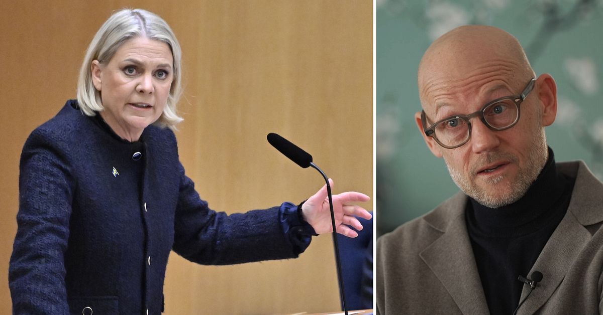 Magdalena Andersson kritiseras f&ouml;r att &rdquo;misst&auml;nkligg&ouml;ra medier&rdquo;