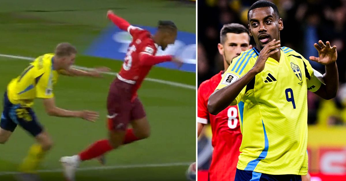 Sverige föll mot Schweiz i VM-kvalet efter omdiskuterad straff